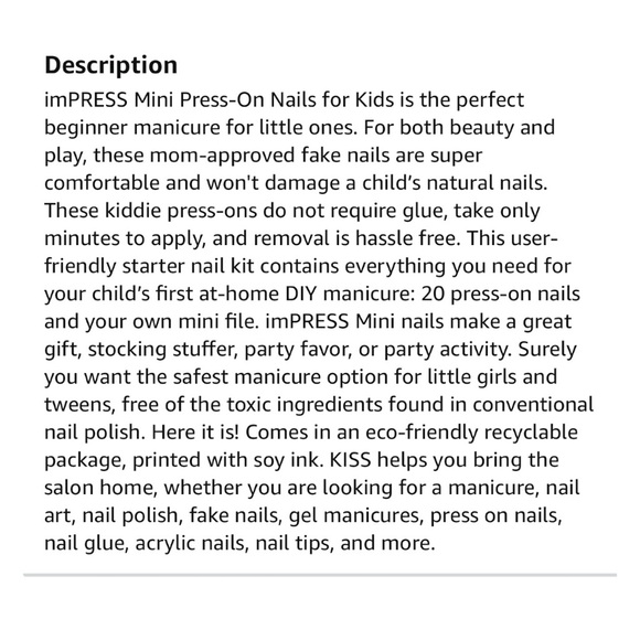 IMPRESS MINI-MANICURE FOR SMALL HANDS - Picture 7 of 12